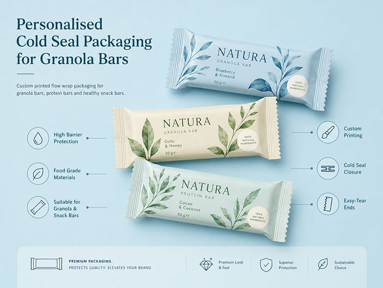 cold seal packaging for granola bars cold seal packaging for granola bars