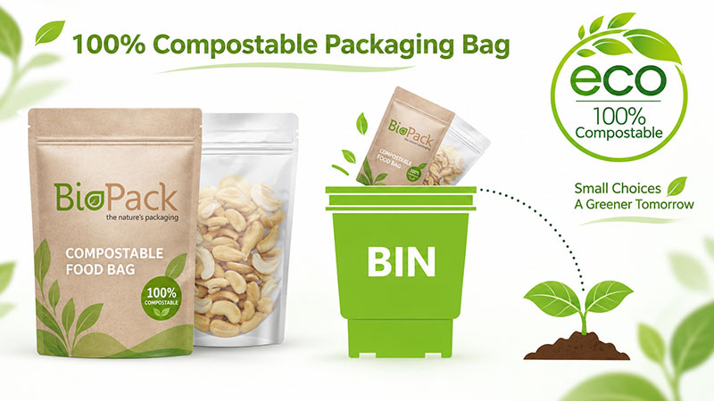Custom printed compostable coffee bags for specialty roasters Custom printed compostable coffee bags for specialty roasters