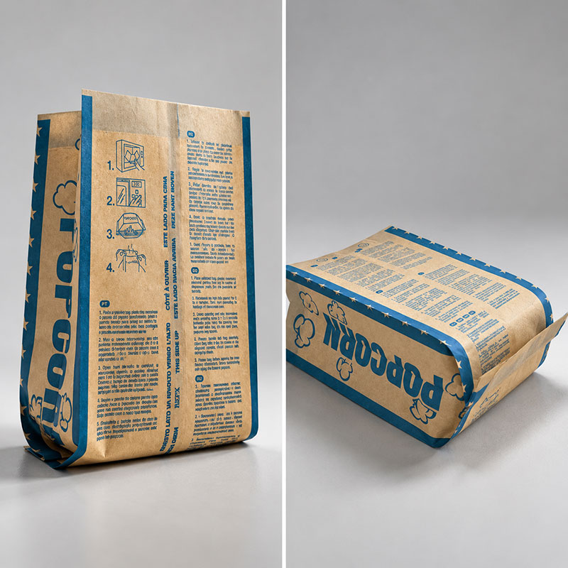 customized paper microwave popcorn bag customized paper microwave popcorn bag