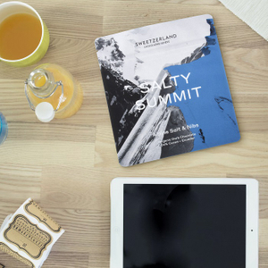 Certified Compostable Film Heat Seal Small Kraft Flat Truffles Dark Chocolate Bag