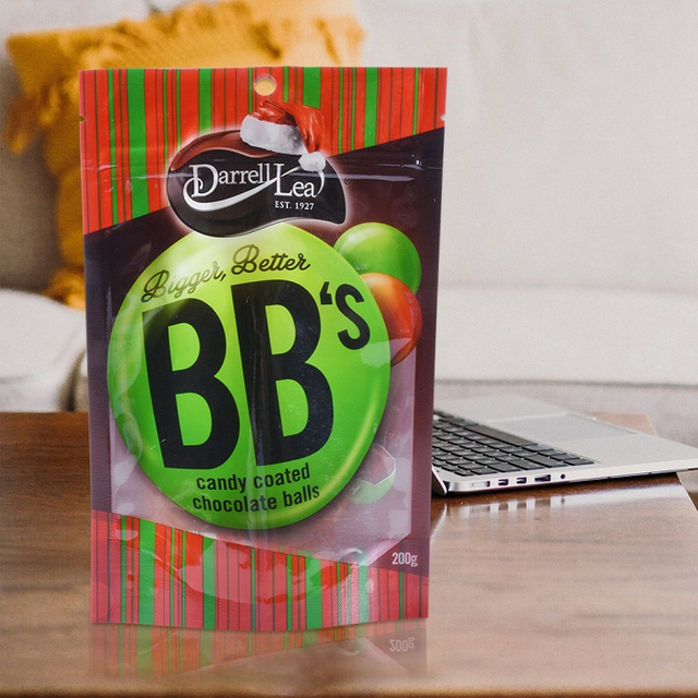 Embalaje Personalizedresealable 200g Stand Up Barrier Small Plastic Chocolate Bags