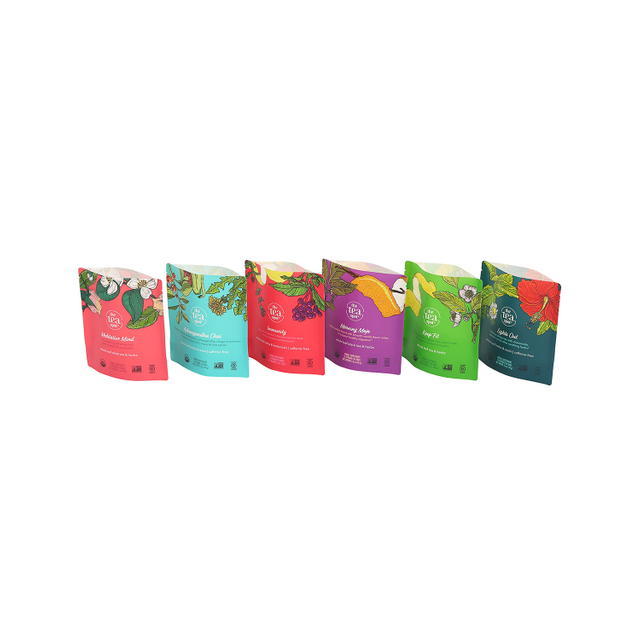 Digital Printing Compostable Stand Up Tea Bags