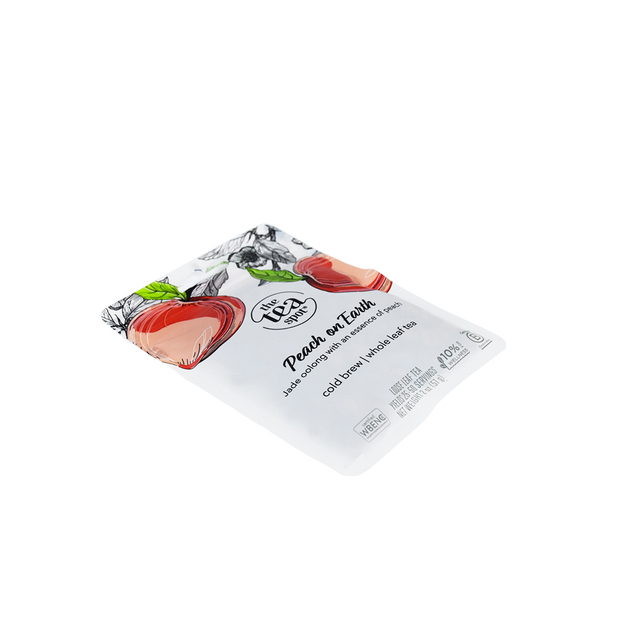 Custom Flat Pouch for Organic Ground Coffee Tea