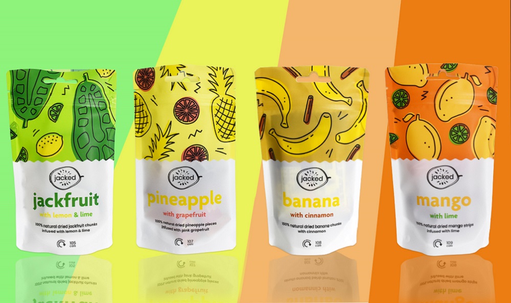 stand up pouches for snacking