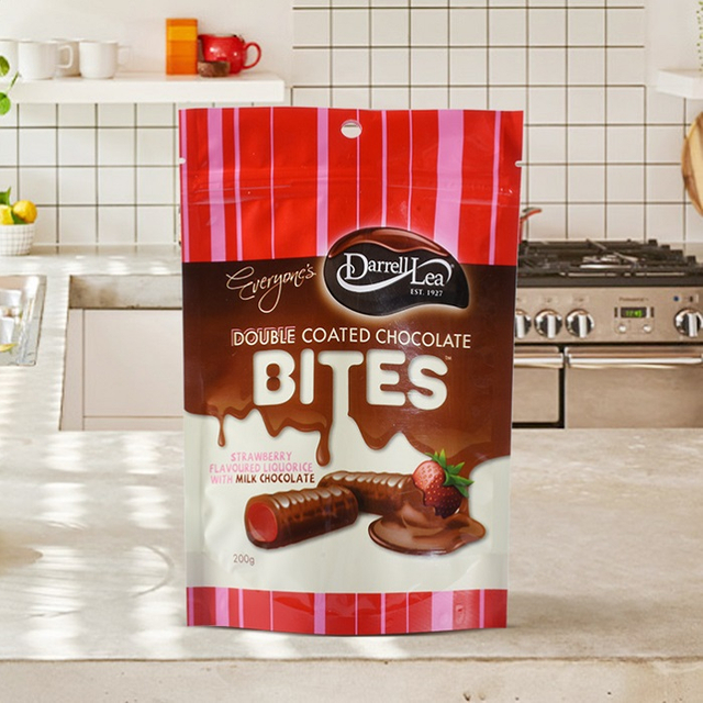 Personalized Logo Eco Friendly Standup Resealable Zipper Small Candy Bags
