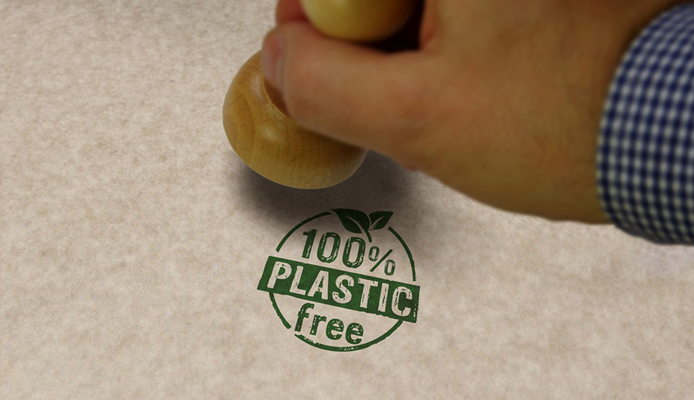 100% plastic free