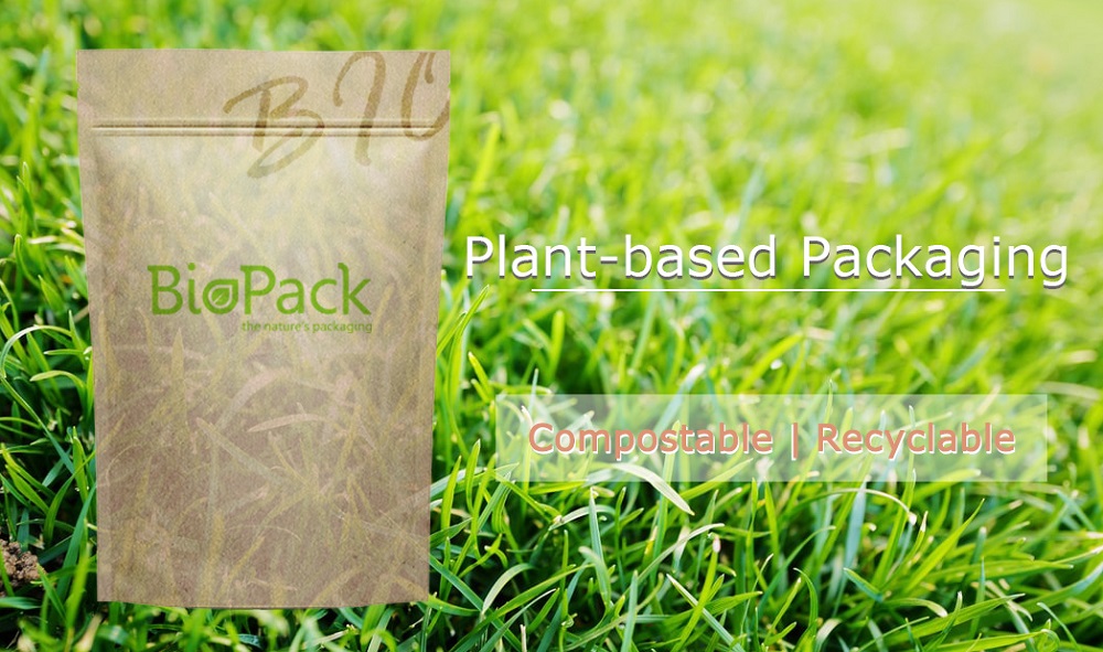 PLANT BASED PACKAGING BAG