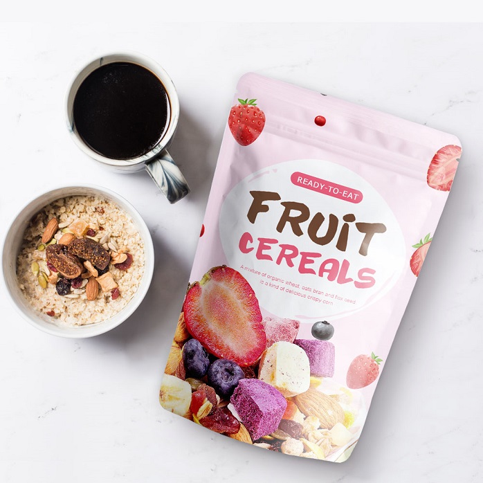 100 PCS Resealable Bags, Stand Up Kraft Paper Bags With Matte Window, Zipper Lock Food Storage Bags For Small Business And Home, 5.51 * 7.87 Inch Reusable Sealable Bags For Packaging