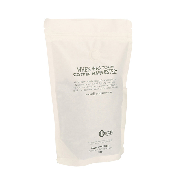 High Barrier Food Safe Organic Coffee Bags Sustainable Packaging Made From Compostable Material