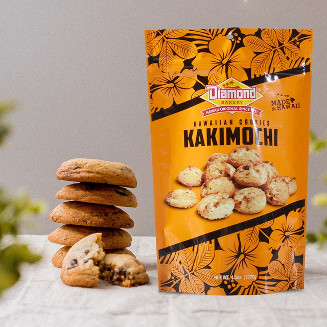 Food Safe Resealable Zip Lock Biodegradable Stand Up Pouches for Chocolate Chip Cookies