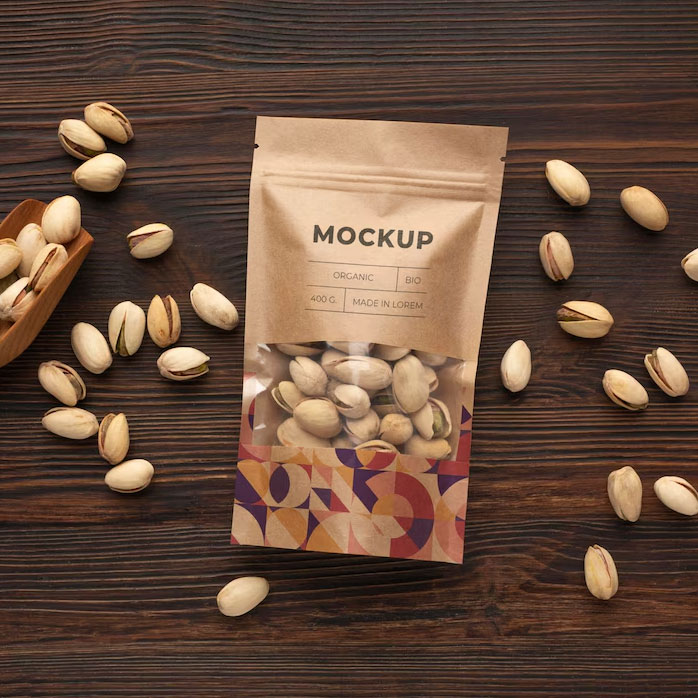 Recyclable Organic Pistachio Nuts Bag Packaging