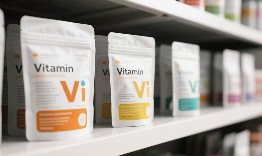 custom vitamin packaging
