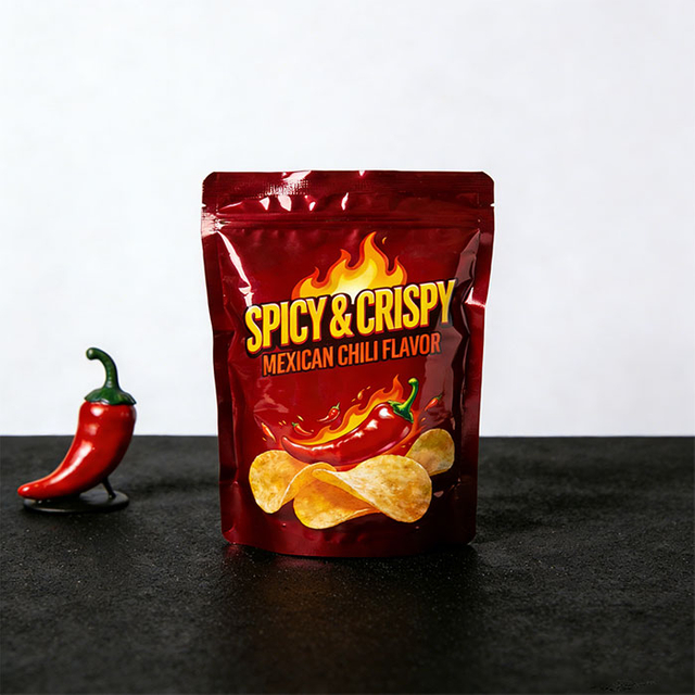 Custom Potato Chips Bags Compostable