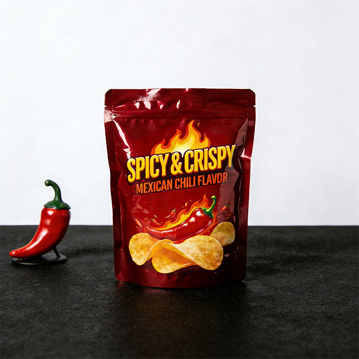 Custom Potato Chips Bags Compostable