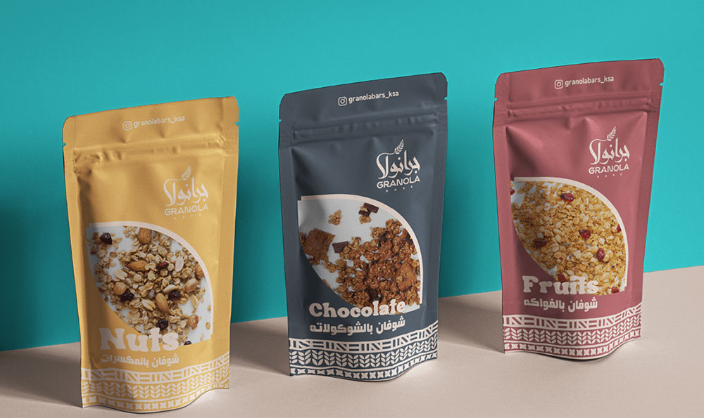 granola packaging bags