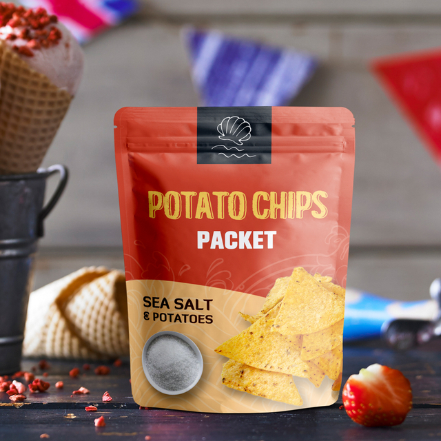 Fda Certificated Eco Friendly Clear Chip Bags Compostable Bags For Chip Packaging
