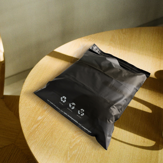 Custom Logo Biodegradable Mailers Made From Renewable Bioplastic Film