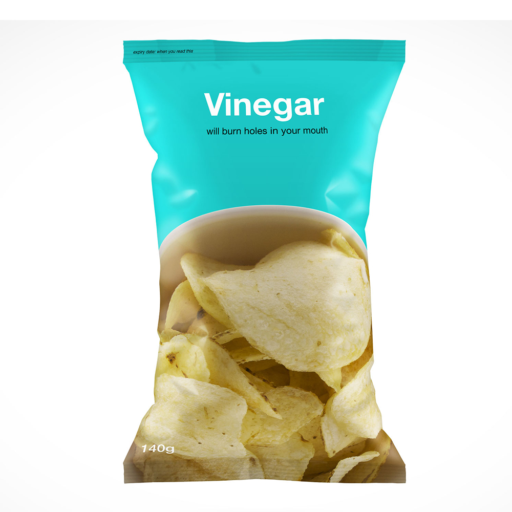 USDA ORGANIC Organic Supersnacks Potato Chips Packaging