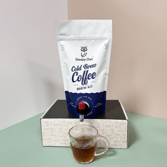 Vitop Valve Bag in Box 1L 3L 5L Plastic Aluminum Stand Up Cold Brew Coffee Pouches