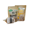 Eco Friendly Recyclable Vegan Food Bag with Clear Window