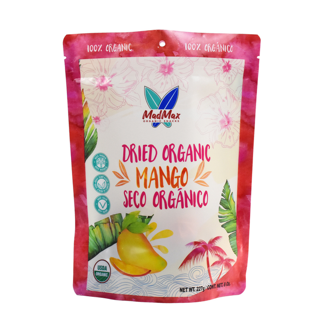 Plant-based Recyclable Organic Nuts Stand Up Bags