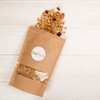 Home Compostable Resealable Kraft Stand Up Pouches with Window for Granola