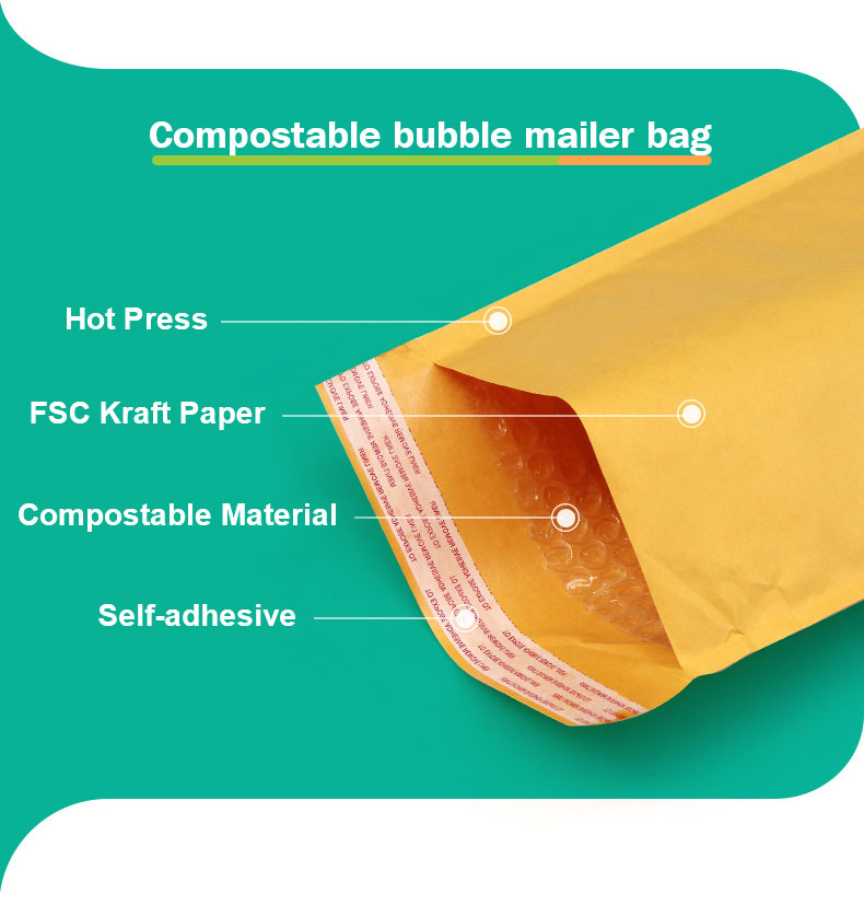 biodegradable bubble mailer