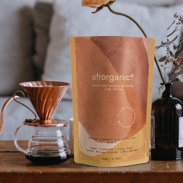 Best Coffee Bag Design Unique Printing Branding Coffee Bag 250g