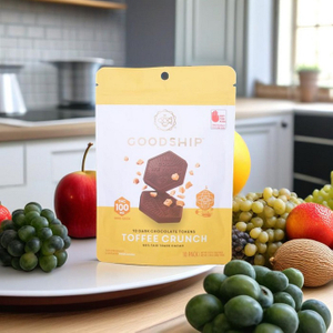 Customized Printed Child-resistant Ziplock Recyclable Mylar Bags for Cookies