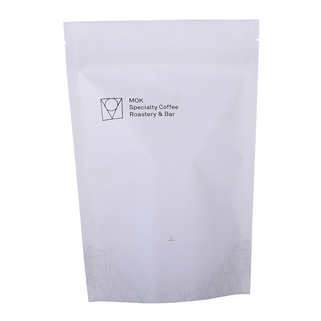 Sustainable Kraft Paper Stand Up Pouches for Roasted Coffee
