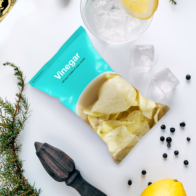 USDA ORGANIC Organic Supersnacks Potato Chips Packaging