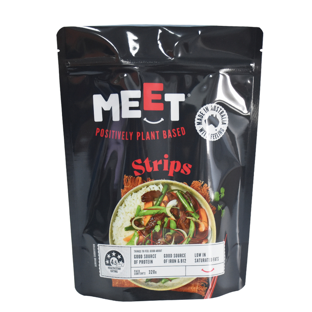 Eco Sustainable Biodegradable Pouches for Vegan Food