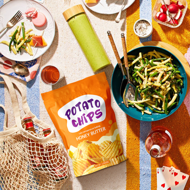 Compostable Stand Up Pouch for Chips