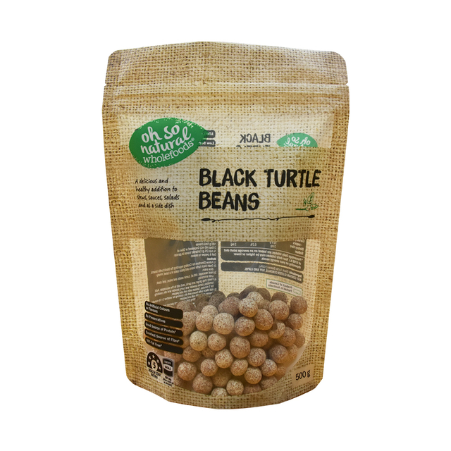 Eco Friendly Recyclable Vegan Food Bag with Clear Window