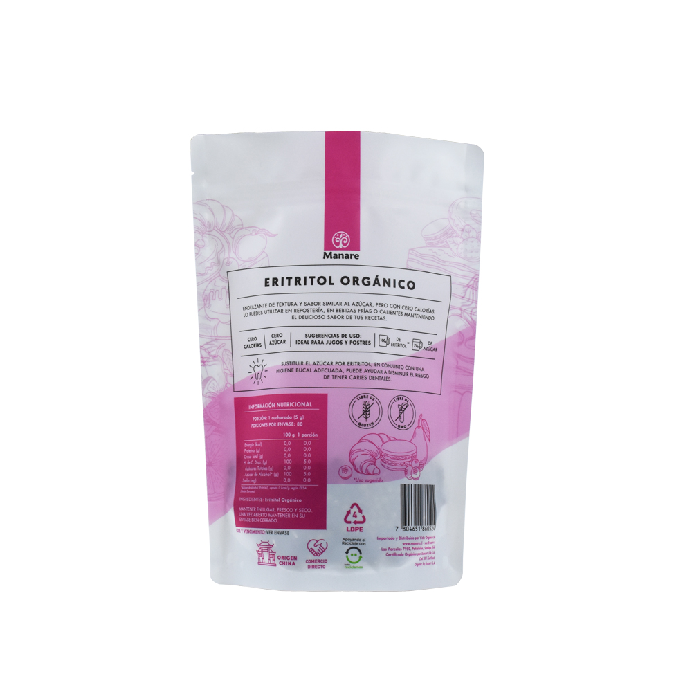 Wholesale Recyclable Stand Up Zipper Bag Sustainable Packaging Manufacturers in China