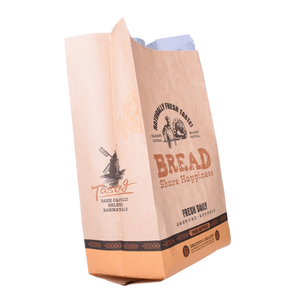 Eco Friendly Sustainable Compostable Bakery Packaging Bags with Windows