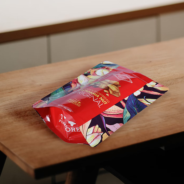 Wholesale Zip Lock Stand Up Pouch Custom Printed Cookie Bags Compostable