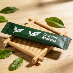 Premium Single-serve Compostable Matcha Sachets