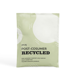 Post-consumer Recycled Flat Pouch