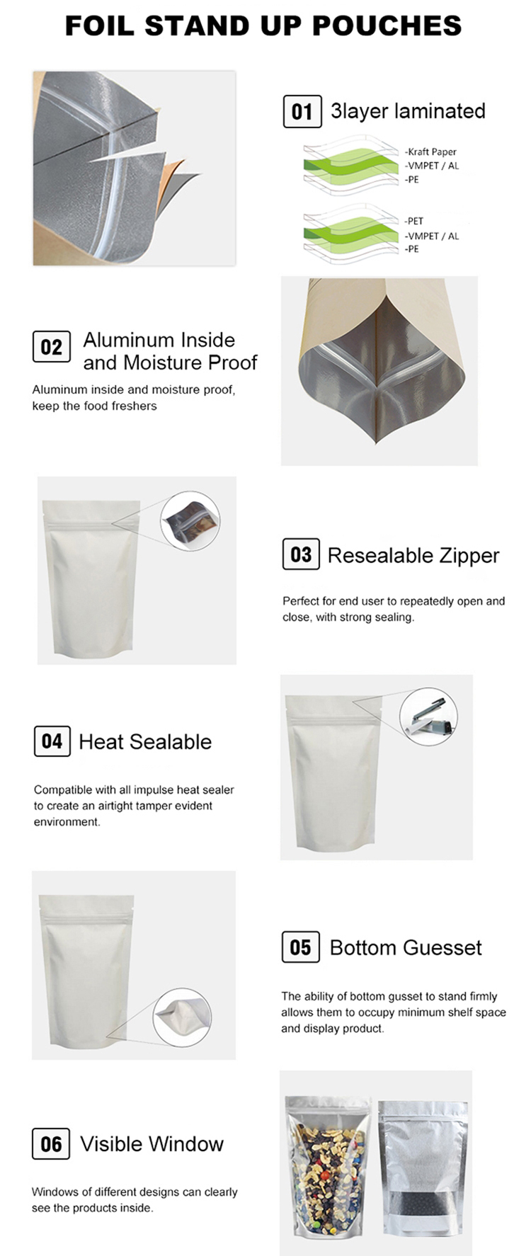 foil standup pouch