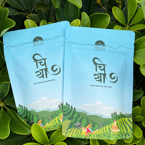 Custom Design Digital Printing Compostable Small Stand Up Tea Pouches