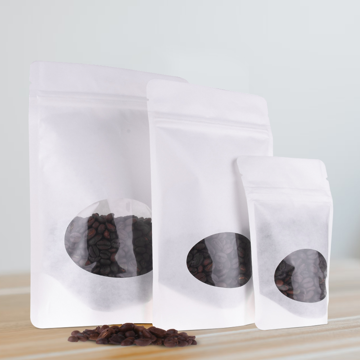 thumbnail image 2 of Cyblinia Wine Gift Bags With Window,20 Pack Paper Wine 2 of 13