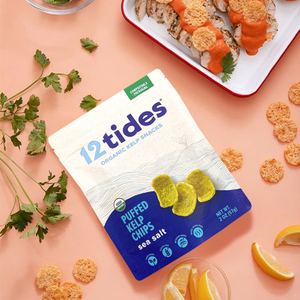 100% Compostable Stand Up Pouch for 12 Tides Chips