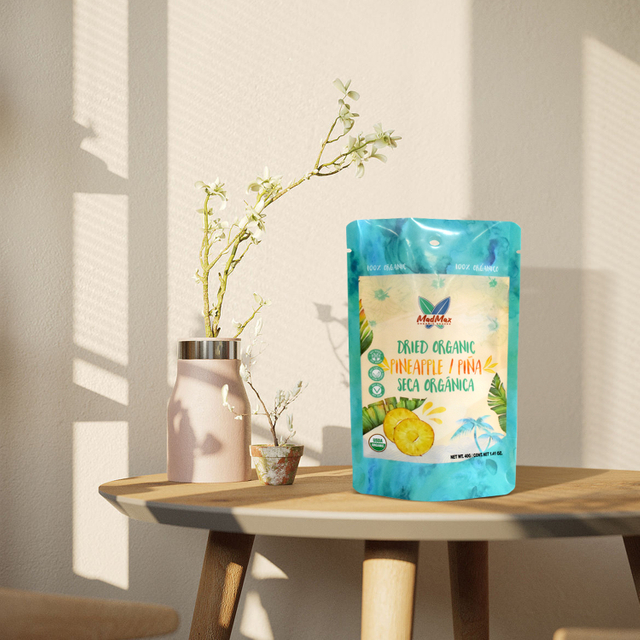 Eco Friendly Post Consumer Recycled (PCR) Cashew Nuts Bags with Zipper