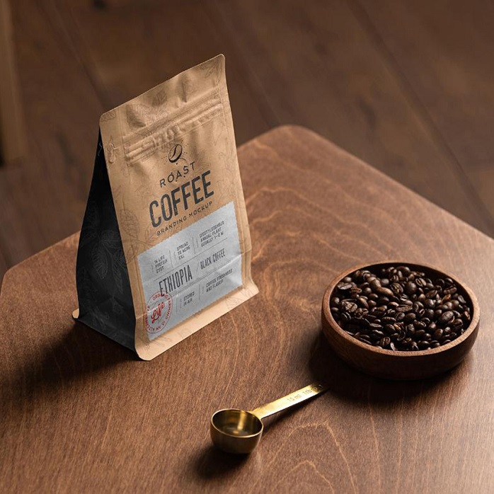 Compostable Coffee Bags with Valve