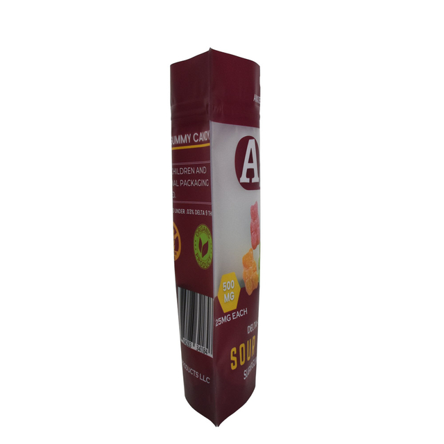 Recyclable Gummy Candy Cashew Nut Packaging Bags with Frosted Window