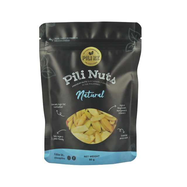 Frosted Polyethylene Material Recyclable Organic Nuts Bag