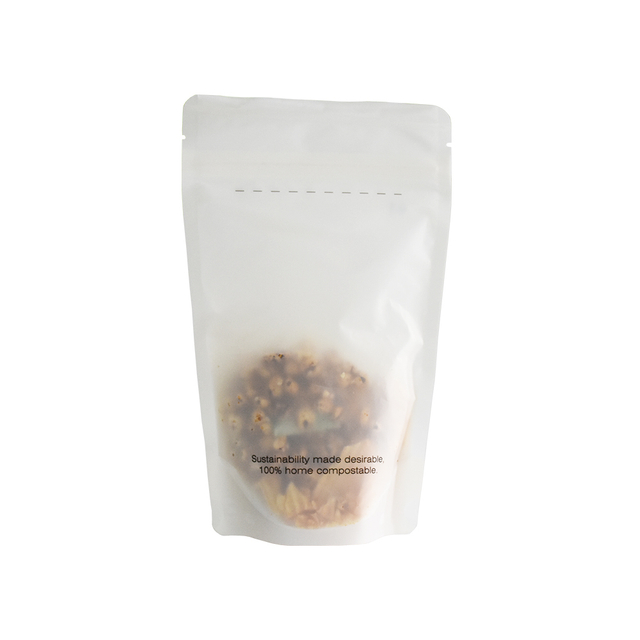 Low Carbon Footprint Sustainable Packaging Biodegradable Bags for Organic Superfoods