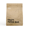 Kraft Paper Flat Bottom Bag
