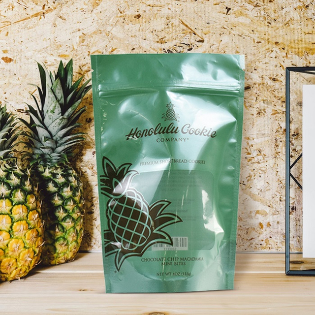 Digitally Printed Empty Eco Friendly Resealable Small Cookie Bags Wholesale